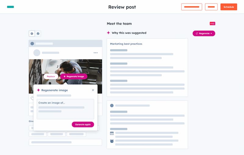 HubSpot Breeze AI - Social Media Agent