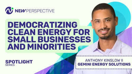 Clean Energy For Small Businesses & Minorities: Gemini Energy